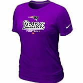 New England Patriots Purple Women's Critical Victory T-Shirt,baseball caps,new era cap wholesale,wholesale hats