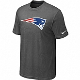 New England Patriots Sideline Legend Authentic Logo T-Shirt Dark grey,baseball caps,new era cap wholesale,wholesale hats