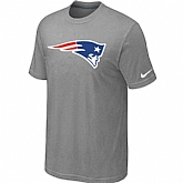 New England Patriots Sideline Legend Authentic Logo T-Shirt Light grey,baseball caps,new era cap wholesale,wholesale hats