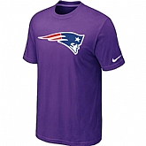 New England Patriots Sideline Legend Authentic Logo T-Shirt Purple,baseball caps,new era cap wholesale,wholesale hats
