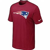 New England Patriots Sideline Legend Authentic Logo T-Shirt Red,baseball caps,new era cap wholesale,wholesale hats