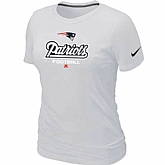 New England Patriots White Women's Critical Victory T-Shirt,baseball caps,new era cap wholesale,wholesale hats