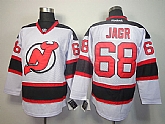 New Jersey Devils #68 Jagr White Jersey,baseball caps,new era cap wholesale,wholesale hats