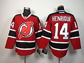 New Jerseys Devils #14 Adam Henrique Red With Black Jerseys,baseball caps,new era cap wholesale,wholesale hats