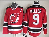 New Jerseys Devils #9 Muller CCM Throwback Red With Black Jerseys,baseball caps,new era cap wholesale,wholesale hats