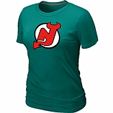 New Jerseys Devils Big & Tall Women's Logo L.Green T-Shirt,baseball caps,new era cap wholesale,wholesale hats