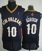 New Orleans Pelicans #10 Eric Gordon Navy Blue Jerseys,baseball caps,new era cap wholesale,wholesale hats