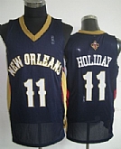 New Orleans Pelicans #11 Jrue Holiday Navy Blue Jerseys,baseball caps,new era cap wholesale,wholesale hats