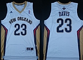New Orleans Pelicans #23 Anthony Davis Revolution 30 Swingman White Jerseys,baseball caps,new era cap wholesale,wholesale hats