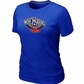 New Orleans Pelicans Big & Tall Primary Logo Blue Women's T-Shirt,baseball caps,new era cap wholesale,wholesale hats