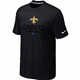 New Orleans Saints Critical Victory Black T-Shirt,baseball caps,new era cap wholesale,wholesale hats