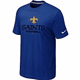 New Orleans Saints Critical Victory Blue T-Shirt,baseball caps,new era cap wholesale,wholesale hats