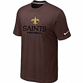 New Orleans Saints Critical Victory Brown T-Shirt,baseball caps,new era cap wholesale,wholesale hats