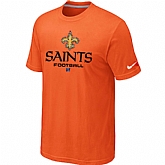 New Orleans Saints Critical Victory Orange T-Shirt,baseball caps,new era cap wholesale,wholesale hats