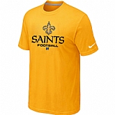 New Orleans Saints Critical Victory Yellow T-Shirt,baseball caps,new era cap wholesale,wholesale hats