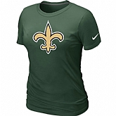New Orleans Saints D.Green Women's Logo T-Shirt,baseball caps,new era cap wholesale,wholesale hats