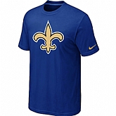 New Orleans Saints Sideline Legend Authentic Logo T-Shirt Blue,baseball caps,new era cap wholesale,wholesale hats