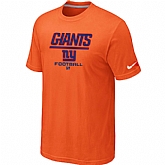New York Giants Critical Victory Orange T-Shirt,baseball caps,new era cap wholesale,wholesale hats