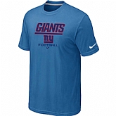 New York Giants Critical Victory light Blue T-Shirt,baseball caps,new era cap wholesale,wholesale hats