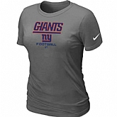 New York Giants D.Grey Women's Critical Victory T-Shirt,baseball caps,new era cap wholesale,wholesale hats