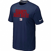 New York Giants Just Do It D.Blue T-Shirt,baseball caps,new era cap wholesale,wholesale hats