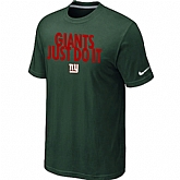 New York Giants Just Do It D.Green T-Shirt,baseball caps,new era cap wholesale,wholesale hats