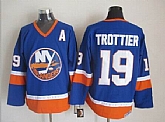 New York Islanders #19 Trottier CCM Throwback Blue Jerseys,baseball caps,new era cap wholesale,wholesale hats