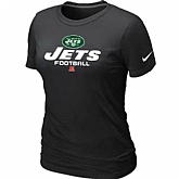 New York Jets Black Women's Critical Victory T-Shirt,baseball caps,new era cap wholesale,wholesale hats