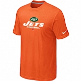 New York Jets Critical Victory Orange T-Shirt,baseball caps,new era cap wholesale,wholesale hats