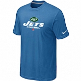 New York Jets Critical Victory light Blue T-Shirt,baseball caps,new era cap wholesale,wholesale hats