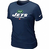 New York Jets D.Blue Women's Critical Victory T-Shirt,baseball caps,new era cap wholesale,wholesale hats