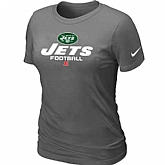 New York Jets D.Grey Women's Critical Victory T-Shirt,baseball caps,new era cap wholesale,wholesale hats