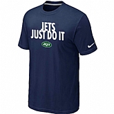New York Jets Just Do ItD.Blue T-Shirt,baseball caps,new era cap wholesale,wholesale hats