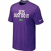 New York Jets Just Do ItPurple T-Shirt,baseball caps,new era cap wholesale,wholesale hats