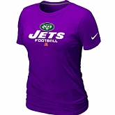New York Jets Purple Women's Critical Victory T-Shirt,baseball caps,new era cap wholesale,wholesale hats