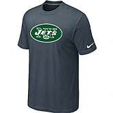 New York Jets Sideline Legend Authentic Logo T-Shirt Grey,baseball caps,new era cap wholesale,wholesale hats