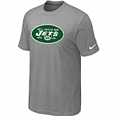 New York Jets Sideline Legend Authentic Logo T-Shirt Light grey,baseball caps,new era cap wholesale,wholesale hats