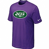 New York Jets Sideline Legend Authentic Logo T-Shirt Purple,baseball caps,new era cap wholesale,wholesale hats