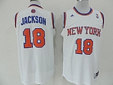 New York Knicks #18 Phil Jackson White Swingman Throwback Jerseys,baseball caps,new era cap wholesale,wholesale hats