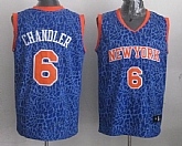 New York Knicks #6 Tyson Chandler Blue Leopard Fashion Jerseys,baseball caps,new era cap wholesale,wholesale hats