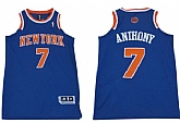 New York Knicks #7 Carmelo Anthony Revolution 30 Swingman 2013 Blue Jerseys,baseball caps,new era cap wholesale,wholesale hats