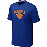 New York Knicks Big & Tall Primary Logo Blue T-Shirt,baseball caps,new era cap wholesale,wholesale hats