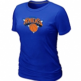 New York Knicks Big & Tall Primary Logo Blue Women's T-Shirt,baseball caps,new era cap wholesale,wholesale hats