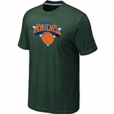 New York Knicks Big & Tall Primary Logo D.Green T-Shirt,baseball caps,new era cap wholesale,wholesale hats