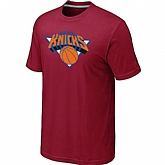 New York Knicks Big & Tall Primary Logo Red T-Shirt,baseball caps,new era cap wholesale,wholesale hats