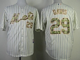 New York Mets #29 Ike Davis Cream 2013 USMC Home Cool Base Jerseys,baseball caps,new era cap wholesale,wholesale hats