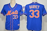 New York Mets #33 Matt Harvey 2013 Blue Jerseys,baseball caps,new era cap wholesale,wholesale hats