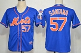 New York Mets #57 Johan Santana 2013 Blue Jerseys,baseball caps,new era cap wholesale,wholesale hats