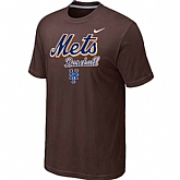 New York Mets 2014 Home Practice T-Shirt - Brown,baseball caps,new era cap wholesale,wholesale hats