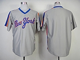 New York Mets Blank Gray Throwback Jerseys,baseball caps,new era cap wholesale,wholesale hats